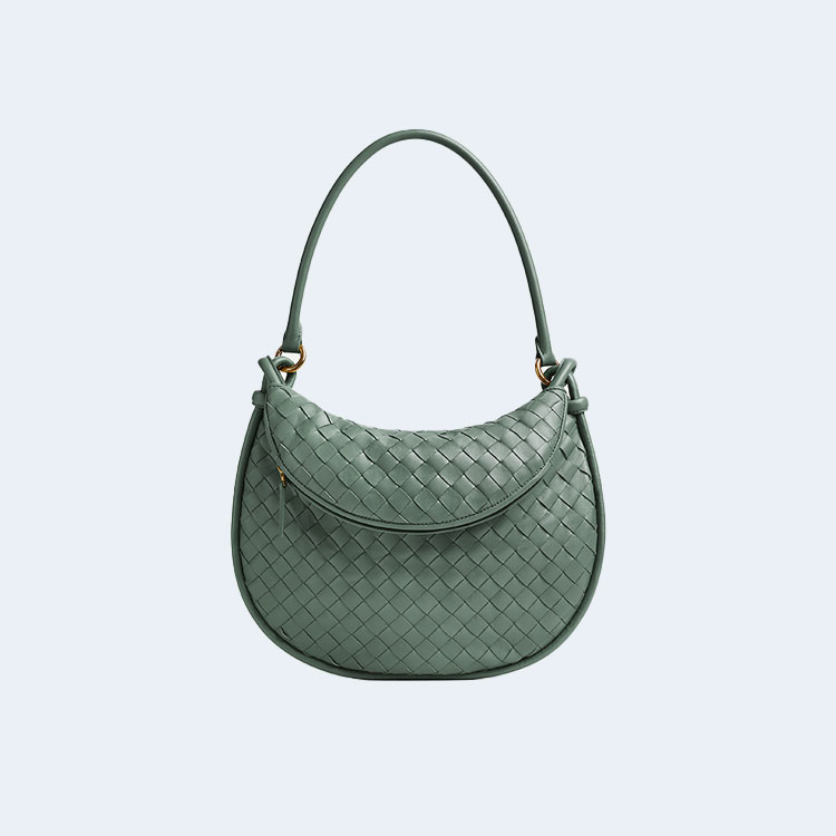 보테가 베네타 미디엄 제멜리 숄더백 그린